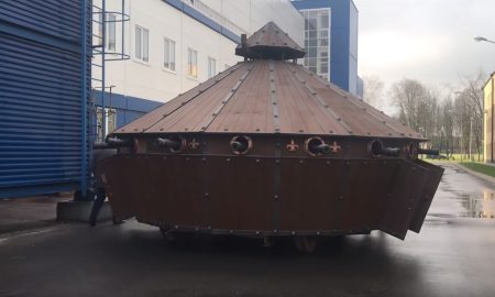 Bielorusi vyrobili tank podľa skíc Leonarda da Vinciho